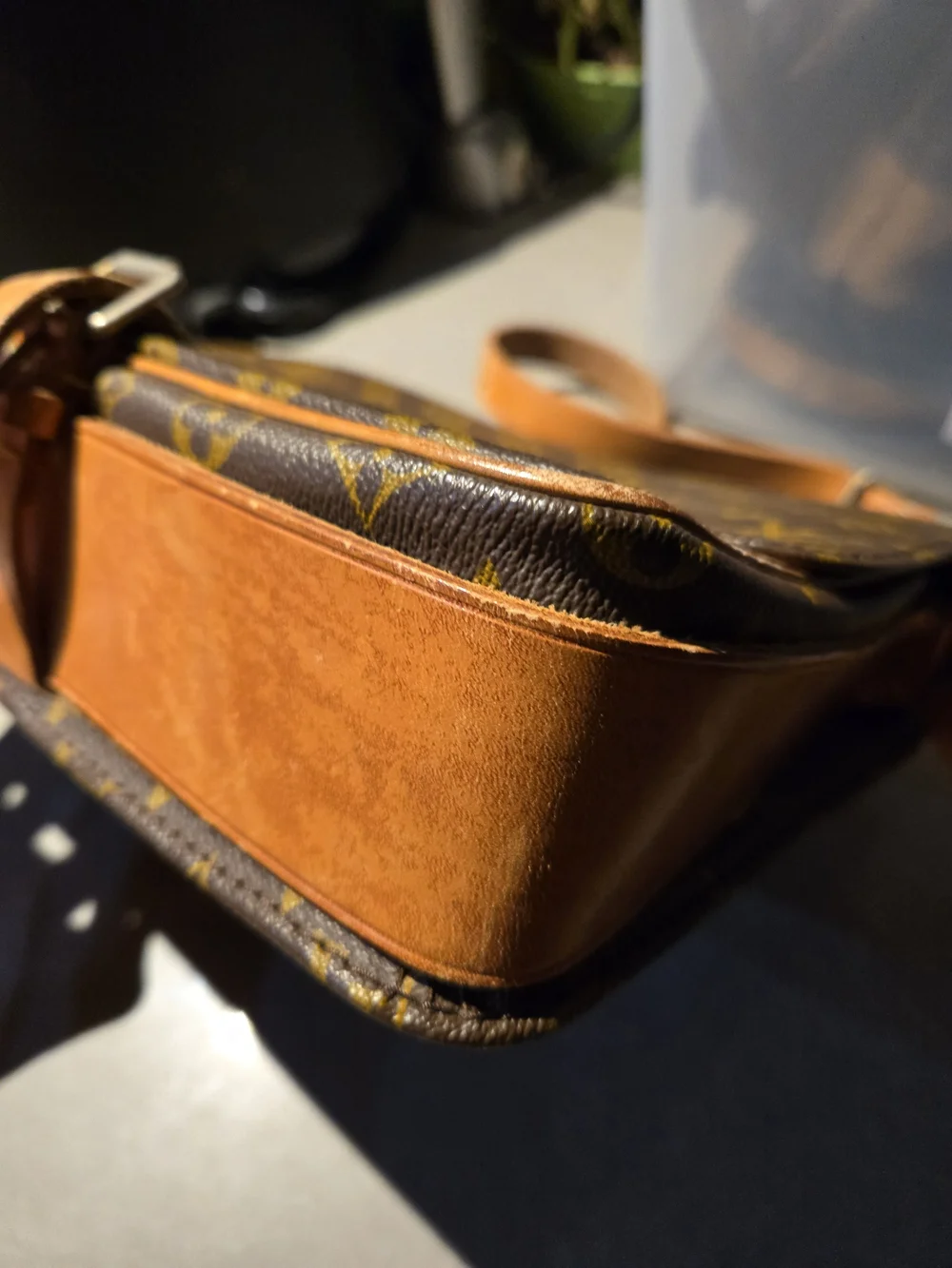 Louis Vuitton Brown Monogram Canvas Messenger Bag